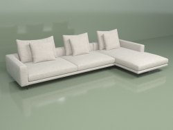 Canapé d'angle Hermès