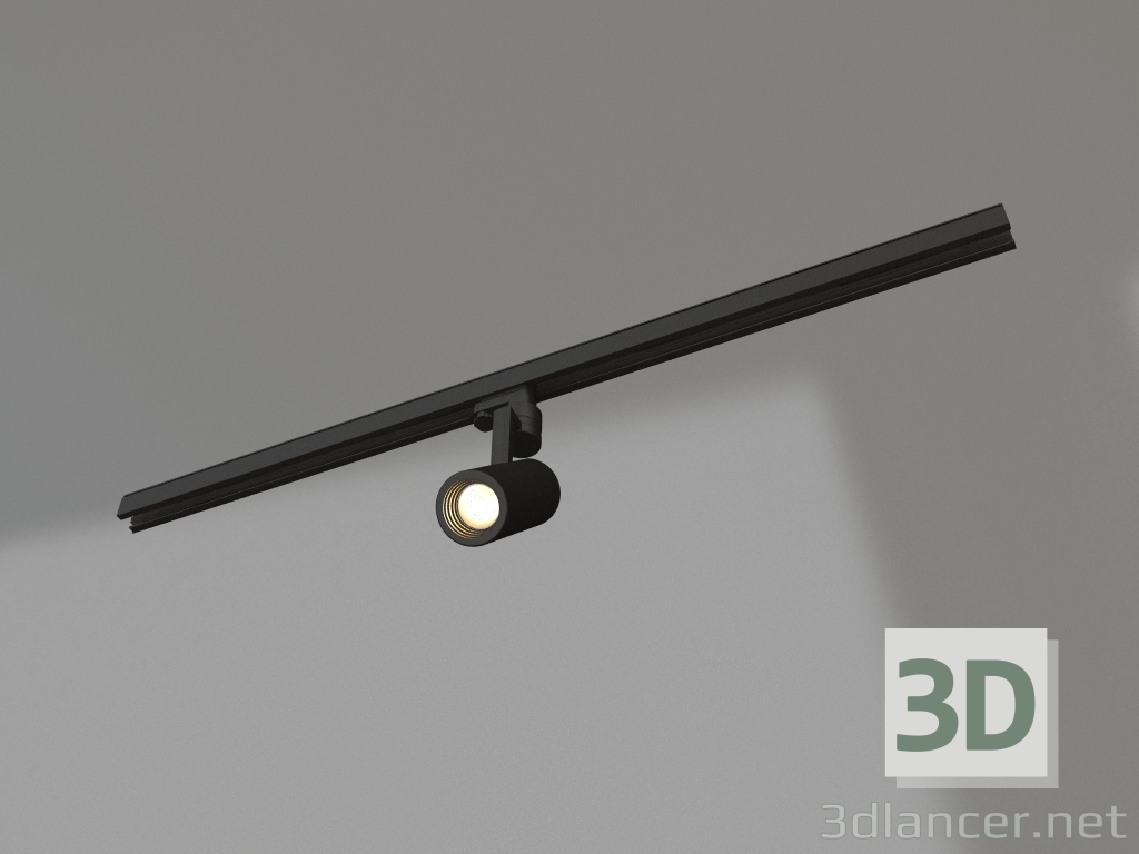 modello 3D Lampada LGD-ZEUS-4TR-R67-10W Giorno (BK, 20-60 gradi) - anteprima