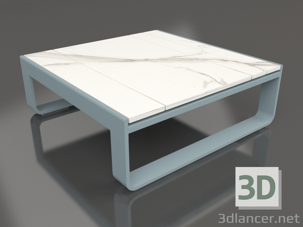 modèle 3D Table d'appoint 70 (DEKTON Aura, Bleu gris) - preview