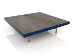 Square coffee table (Night blue, DEKTON Radium)