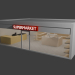 modello 3D di supermercato comprare - rendering