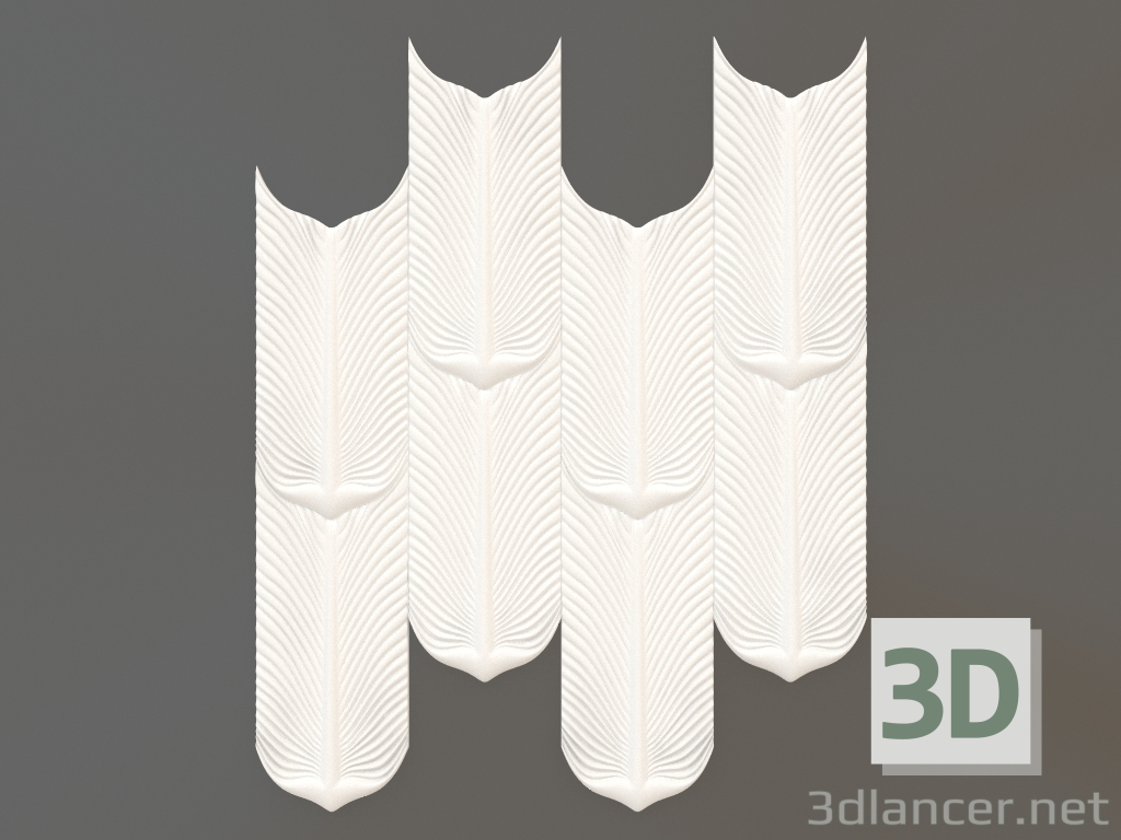 modello 3D Pannello 3D 039 - anteprima