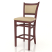 3d model Bar stool Chester (Ripe cherry) - preview