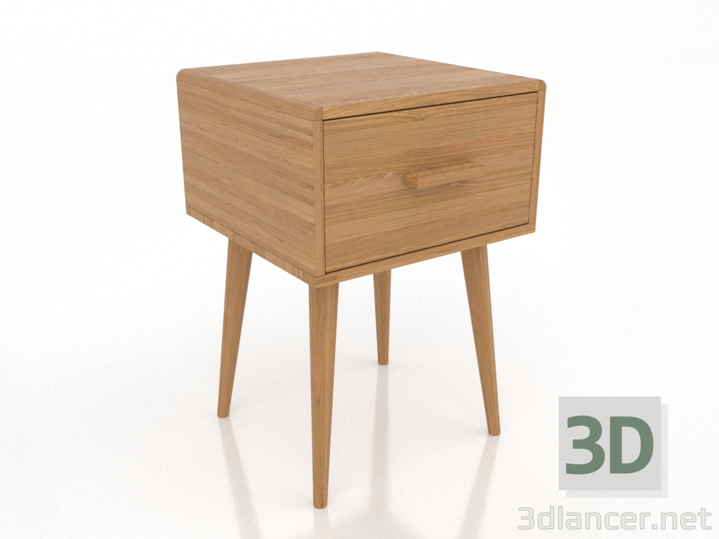 3D modeli Komodin (doğal meşe) - önizleme 3D modeli Komodin (doğal meşe) - önizleme