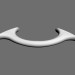 3d model Handle for bath Gentiana - preview