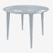 3 डी मॉडल गोल खाने की मेज (सफेद lacquered राख D100) - पूर्वावलोकन