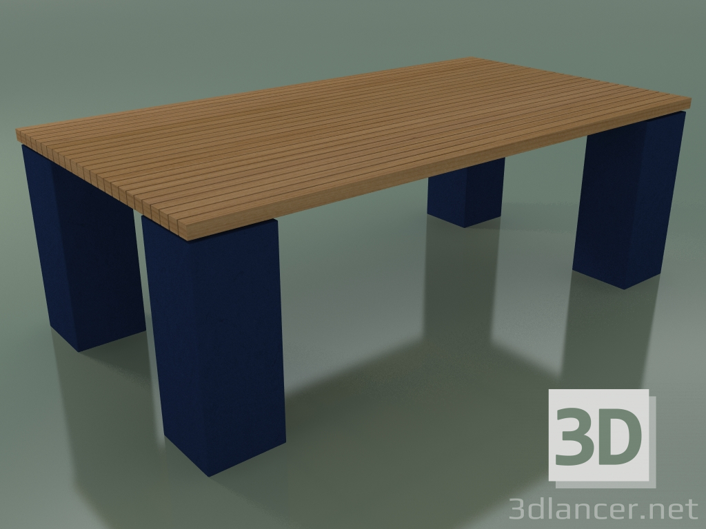 3D Modell Tisch im Freien InOut (34, Blue Ceramic) - Vorschau
