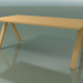 3D Modell Tisch mit Standardarbeitsplatte 5030 (H 74 - 200 x 98 cm, natürliche Eiche, Zusammensetzung 2) - Vorschau