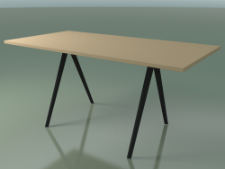 Rectangular table 5409 (H 74 - 79x159 cm, laminate Fenix F03, V44)