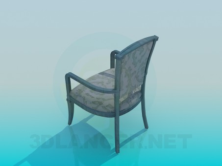 modelo 3D Silla - escuchar modelo 3D Silla - escuchar