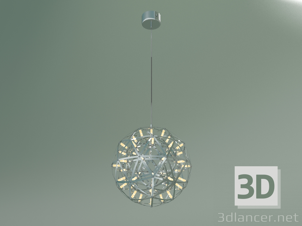 3D Modell LED-Hängeleuchte Plesso 433-1 - Vorschau