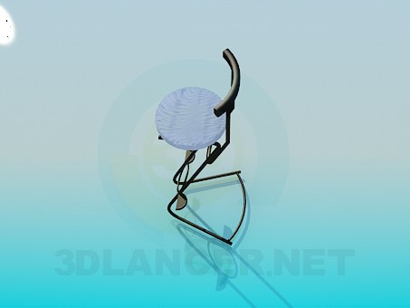 3d модель Стул для бара – превью 3d модель Стул для бара – превью