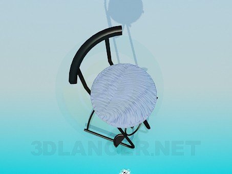 3d модель Стул для бара – превью 3d модель Стул для бара – превью