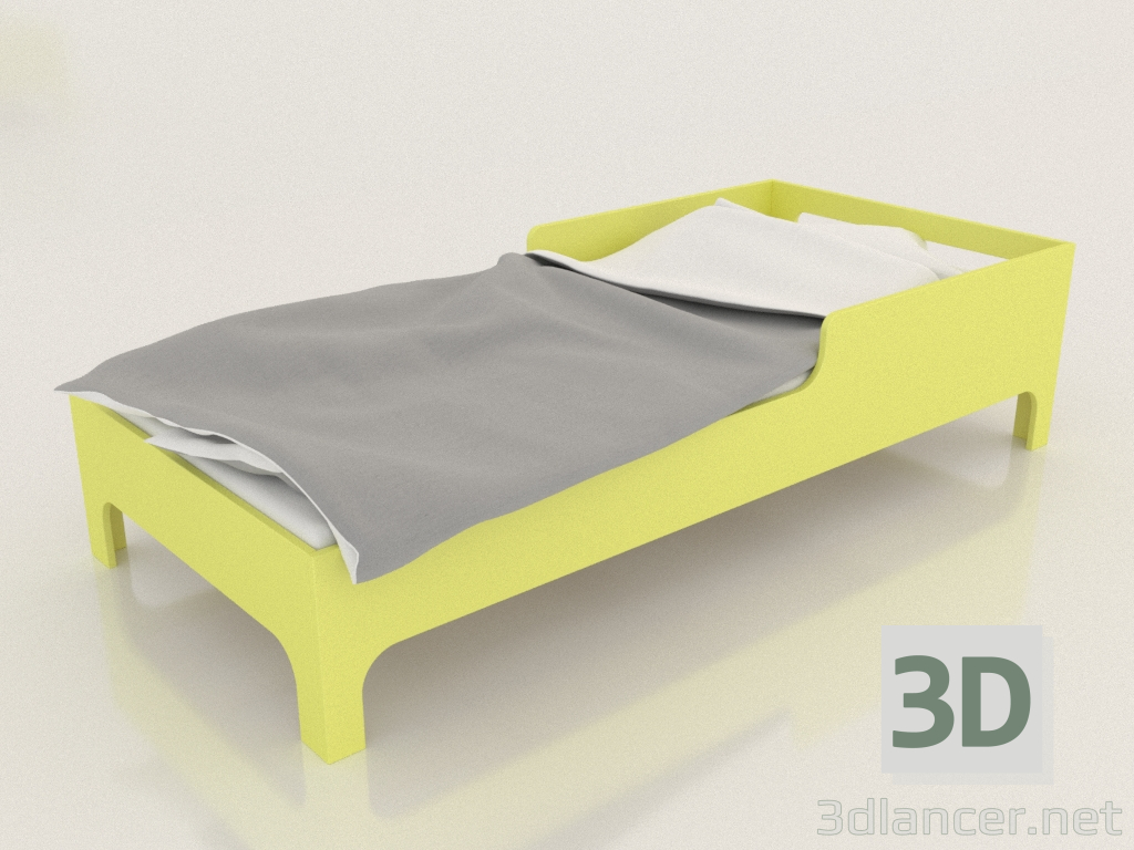 3d модель Ліжко MODE A (BJDAA2) – превью