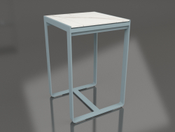 Барный стол 70 (DEKTON Aura, Blue grey)