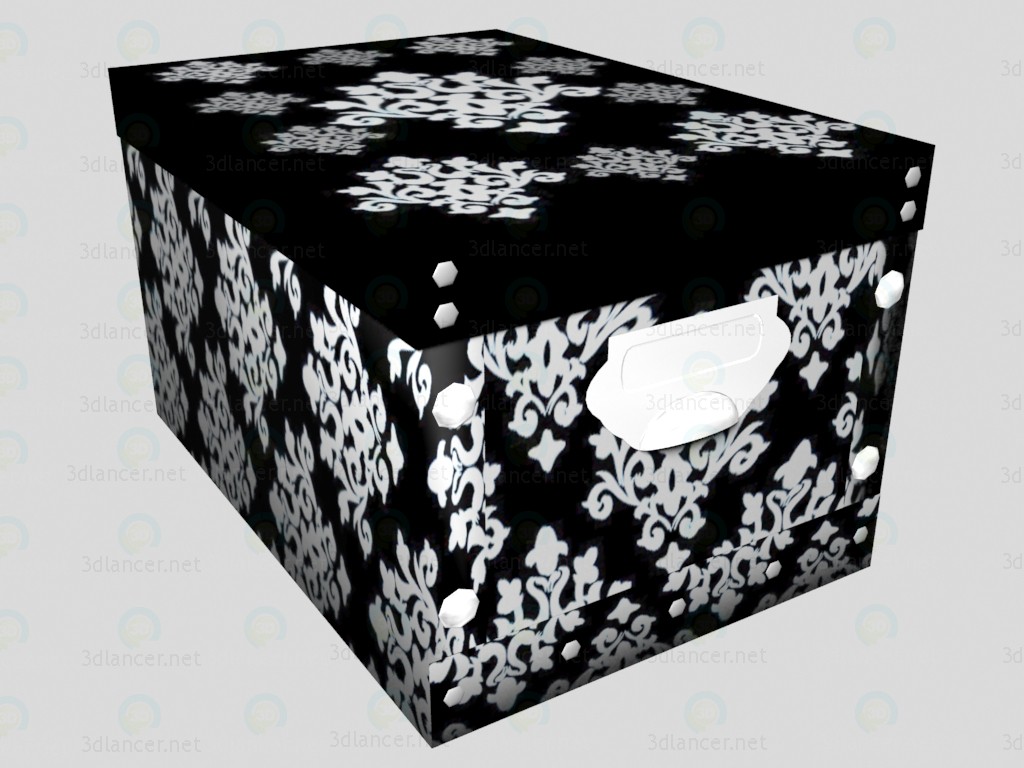 3 डी मॉडल बॉक्स ओस्लो (छोटा) - पूर्वावलोकन