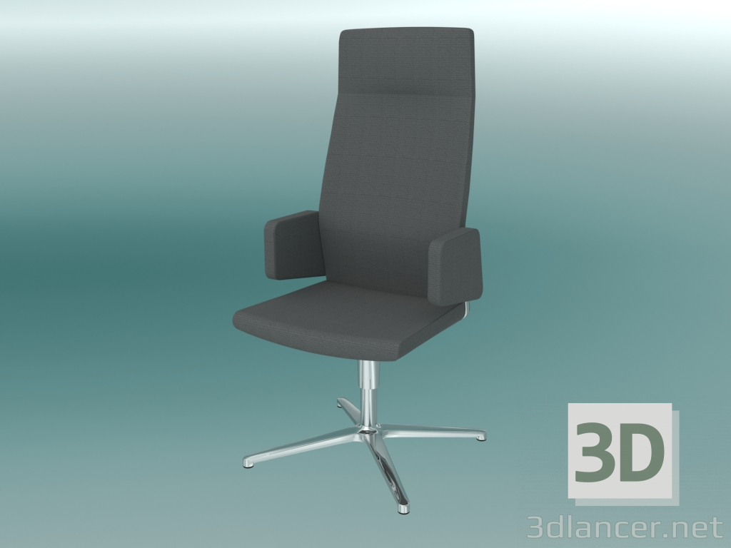 3d model Conference armchair (10F FO) - preview
