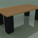 modello 3D Tavolo da esterno InOut (34, ceramica grigio antracite) - anteprima