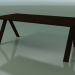 modello 3D Tavolo con piano di lavoro standard 5030 (H 74-200 x 98 cm, wengè, composizione 2) - anteprima