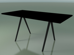Table rectangulaire 5409 (H 74 - 79x159 cm, stratifié Fenix F02, V44)