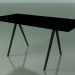 3d model Rectangular table 5409 (H 74 - 79x159 cm, laminate Fenix F02, V44) - preview