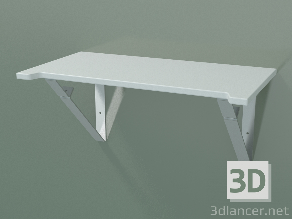 3D modeli Raf (L 45, P 24, H 21 cm) - önizleme
