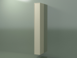 Armario de pared con 1 puerta (8BUAFDD01, 8BUAFDS01, Bone C39, L 24, P 36, H 192 cm)