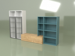 Shelves Composition 1 (White)