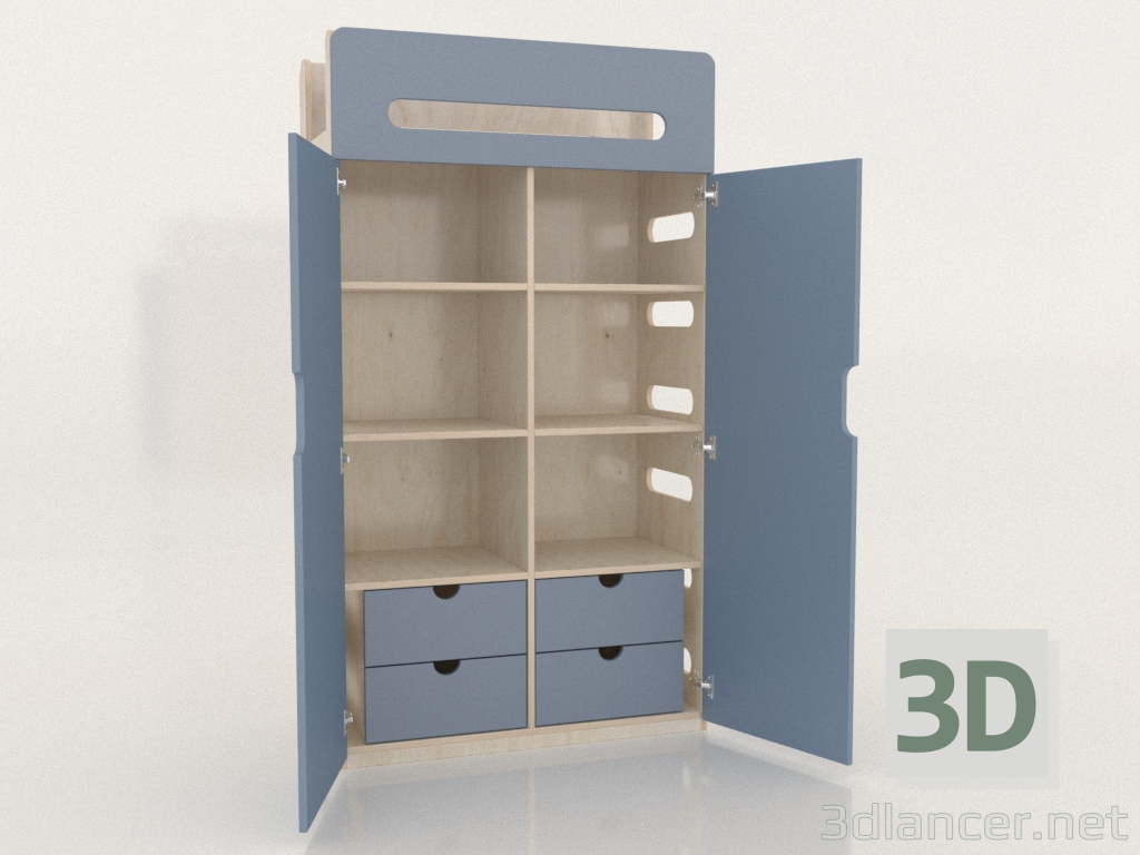 3d model Open wardrobe MOVE WF (WAMWF1) - preview
