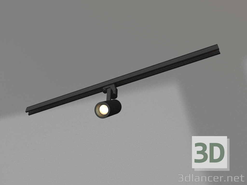 3D Modell Lampe LGD-ZEUS-4TR-R67-10W Warm3000 (BK, 20-60 Grad, 230V) - Vorschau