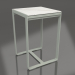 modèle 3D Table de bar 70 (DEKTON Aura, Gris ciment) - preview