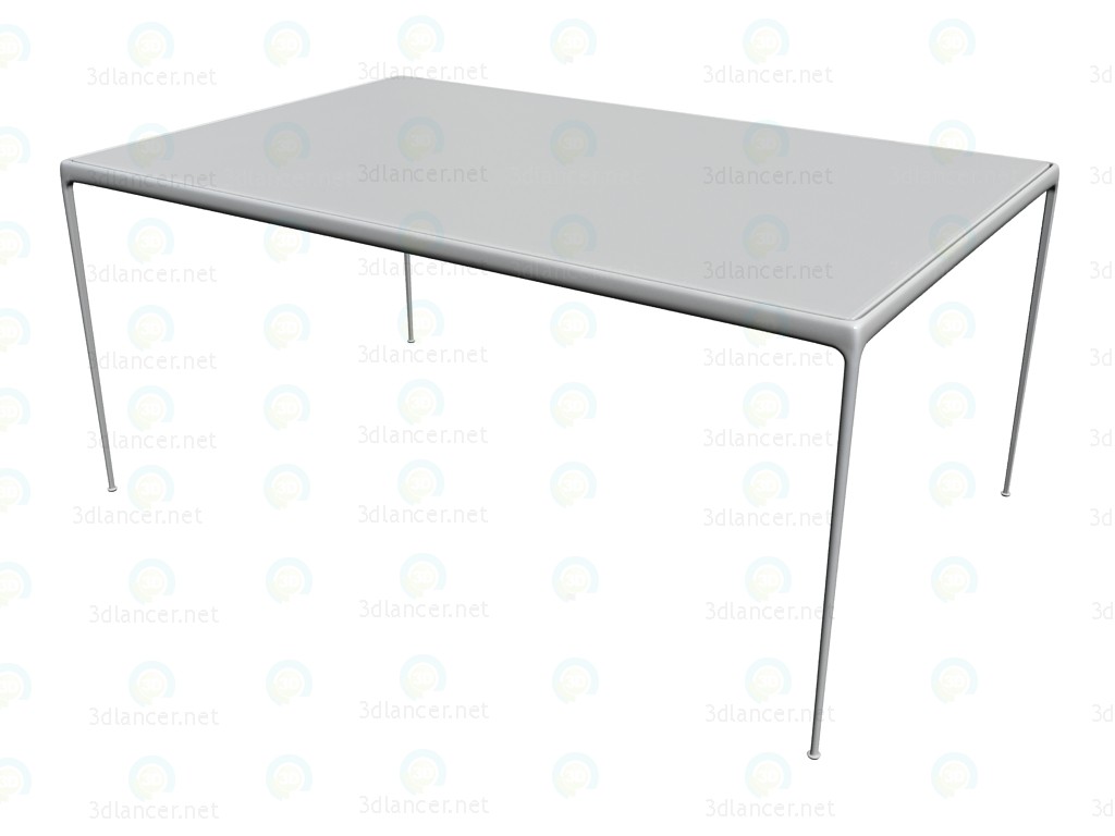 3d model 1966 28 mesa de comedor - vista previa