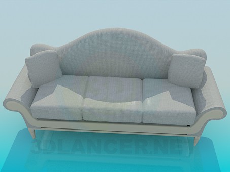 3D Modell Sofa - Vorschau