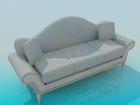 3d model Sofa - preview 3d model Sofa - preview