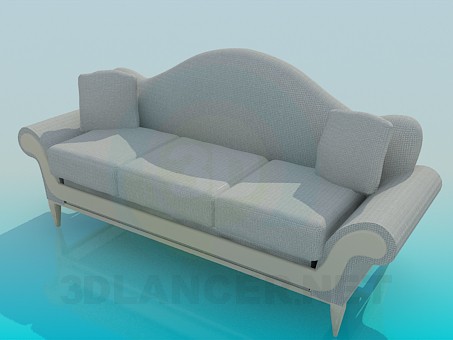 3d model Sofa - preview 3d model Sofa - preview