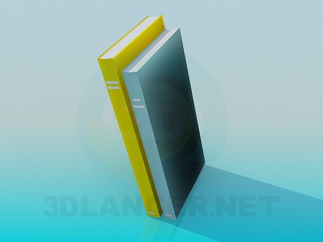 3d модель Книги – превью 3d модель Книги – превью