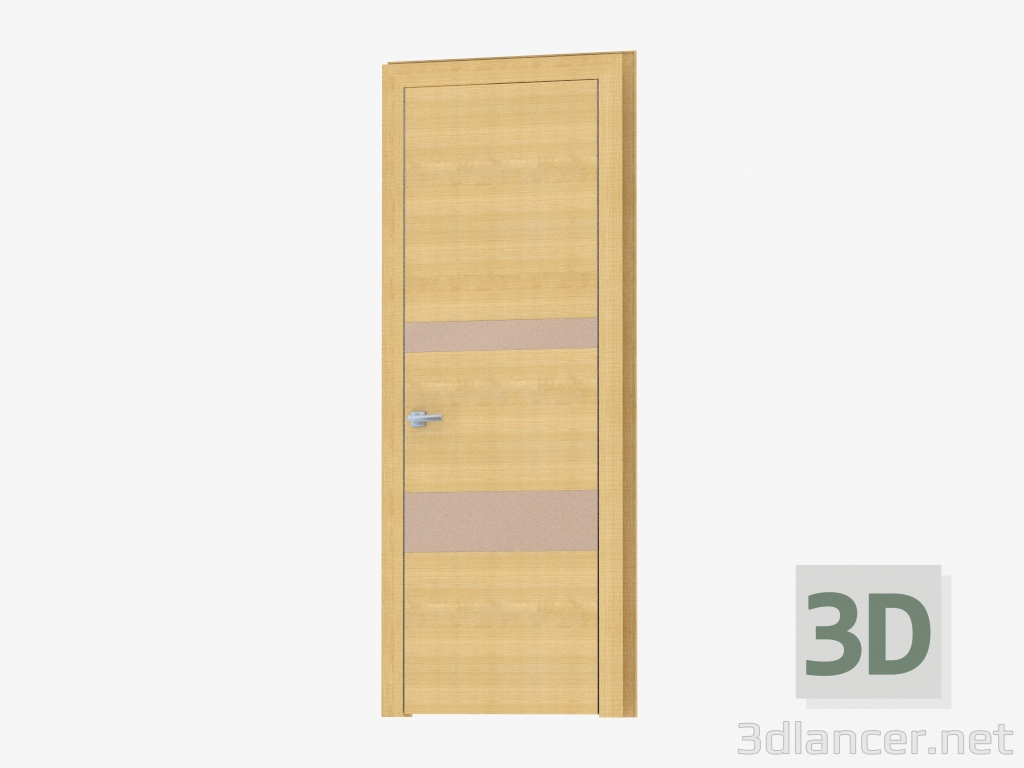 3d model Interroom door (40.31 silver bronza) - preview
