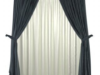 Modelo 3D "Cortinas y tul"