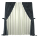 3d Curtains and tulle model buy - render