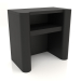 3d model Bedside table TM 023 (600x350x580, wood black) - preview
