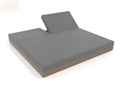Bed with back 200 (Bronze)