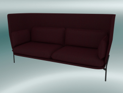 Sofa Sofa (LN7, 90x232 H 115cm, Pieds noirs chauds, Sunniva 2 662)