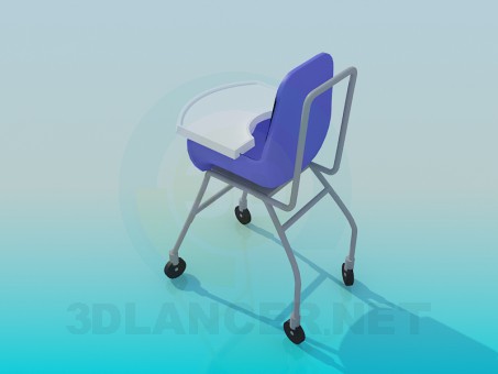 modelo 3D Silla para niños - escuchar modelo 3D Silla para niños - escuchar