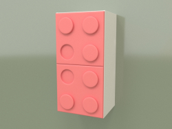 Wall mounted vertical shelf (Coral)