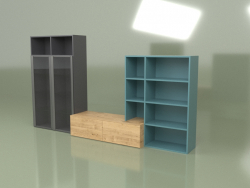 Shelves Composition 1 (Anthracite)