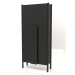 3d model Wardrobe with long handles W 01 (800x300x1800, wood black) - preview