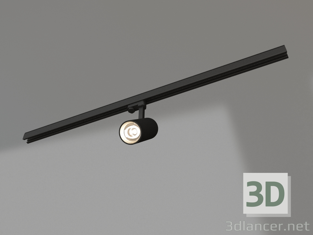 3D Modell Lampe LGD-GERA-4TR-R74-20W Day4000 (BK, 24 Grad, 230V) - Vorschau