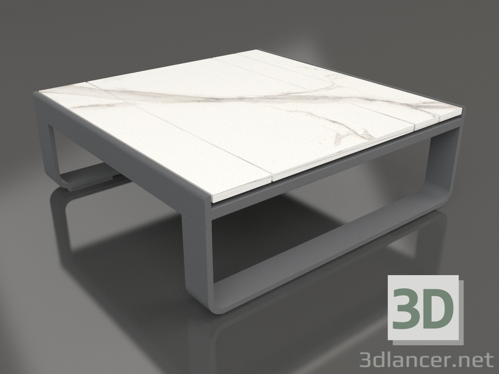 3D Modell Beistelltisch 70 (DEKTON Aura, Anthrazit) - Vorschau