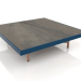 3d model Square coffee table (Grey blue, DEKTON Radium) - preview