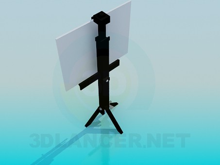 3d model Poster stand - preview 3d model Poster stand - preview